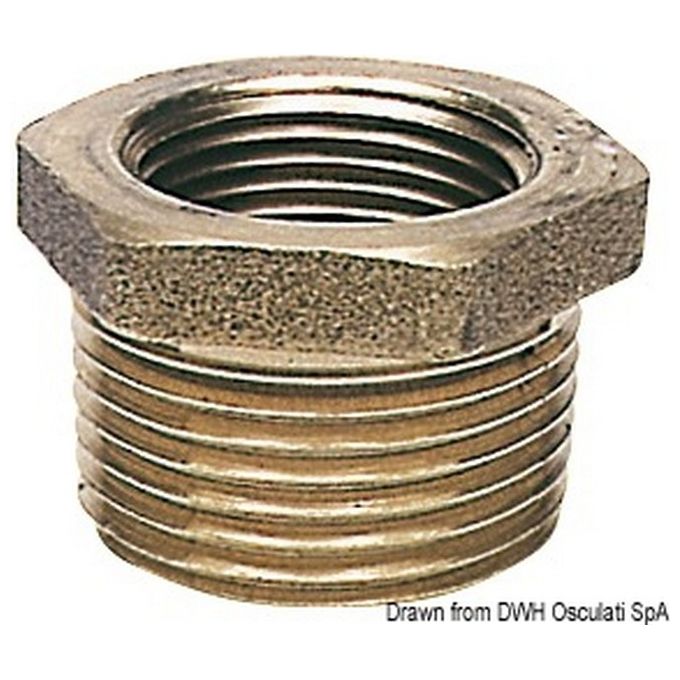Riduzione ottone maschio-femmina 4'' x 3'' 17.221.09