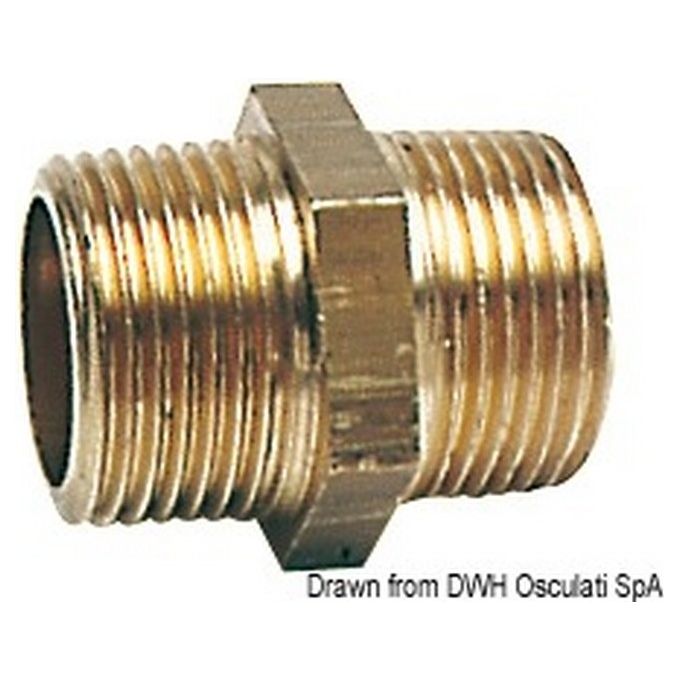 Nipple ottone doppio 4'' 17.225.10