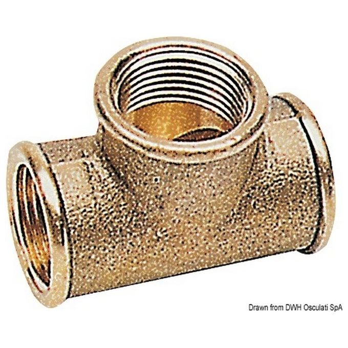 Raccordi a T ottone 3'' 17.317.08