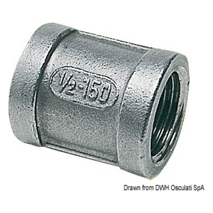 Manicotto inox 1'' 1-4 17.370.05