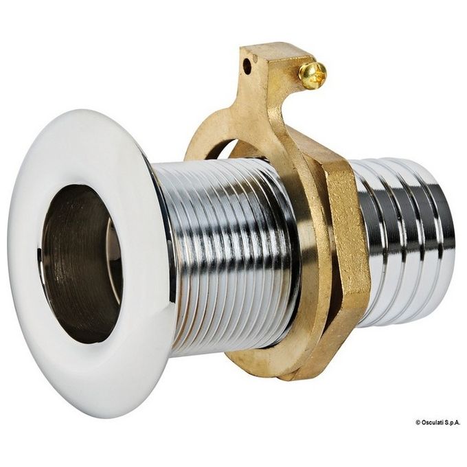 Scarico a mare ottone cromato 3-4'' x 24 mm 17.423.02