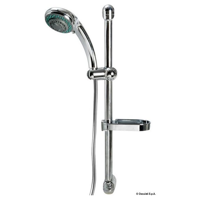 Doccia saliscendi Wash V.2 tubo in PVC grigio 17.669.00