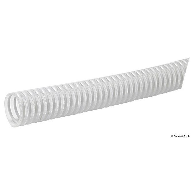 Tubo con spirale in PVC bianco 20 mm 18.006.14