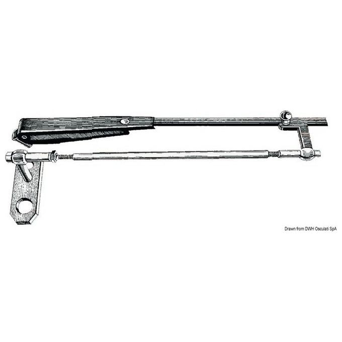 Braccio pantografo 432-560 mm 19.152.55