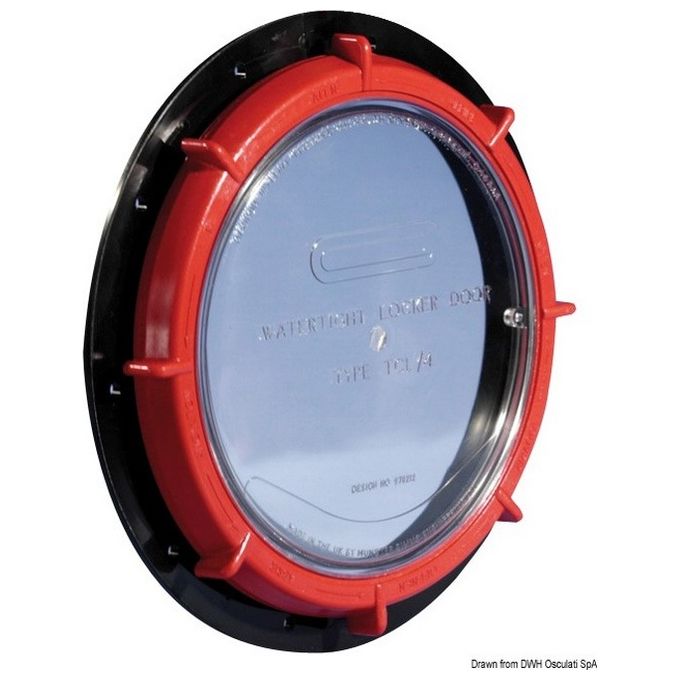 Botola Whale Henderson stagna 236 mm trasparente