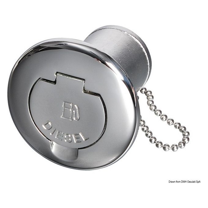 Tappo inox Diesel 50 mm RINA 20.568.23