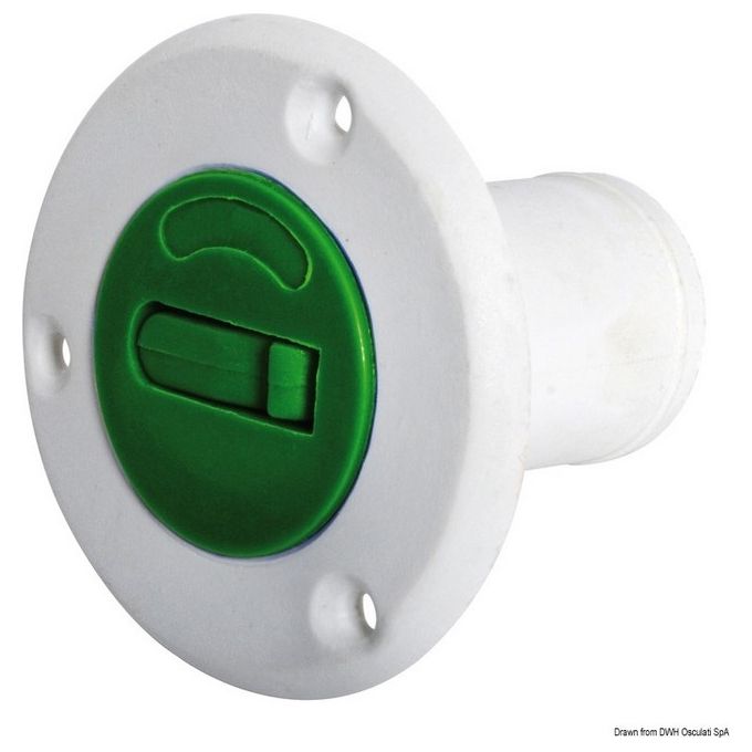 Tappo nylon Fuel verde 38 mm 20.669.04