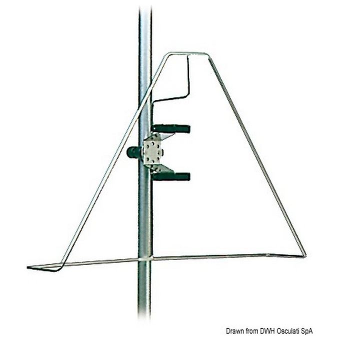 Supporto inox per 22.420.00 22.418.01
