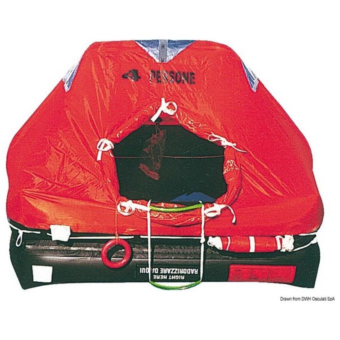Zattere professionale Med-Sea 12 persone VTR 22.750.12