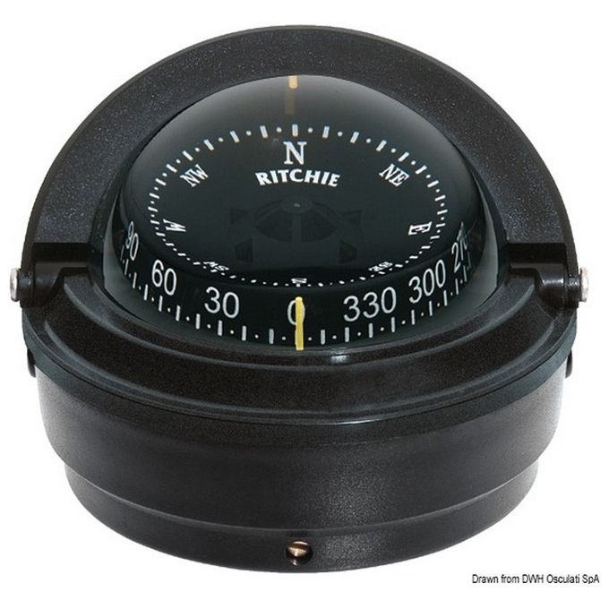 Ritchie navigation Bussola Ritchie Voyager 3'' esterna nera-nera