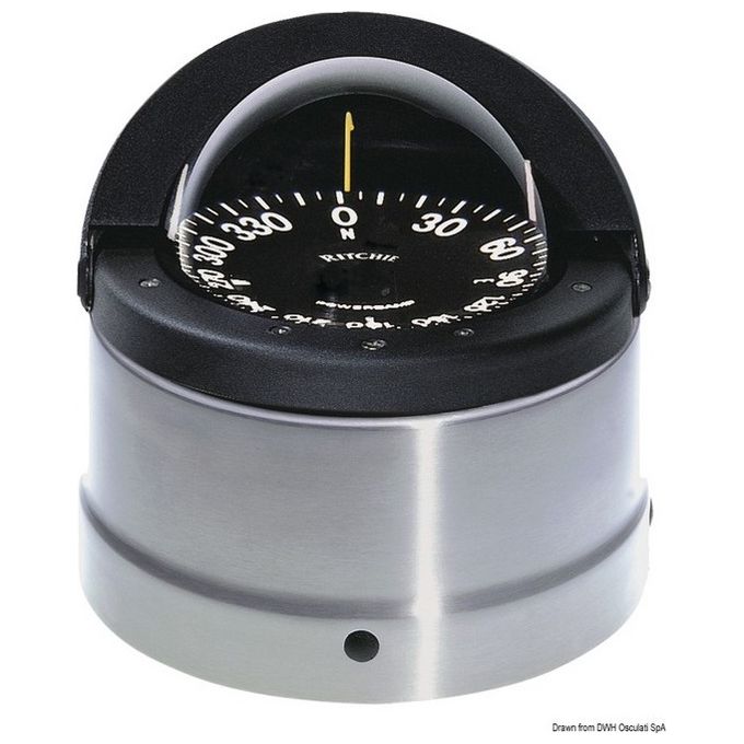 Ritchie navigation Bussola Ritchie Navigator 4''1-2 chiesuola nera-nero