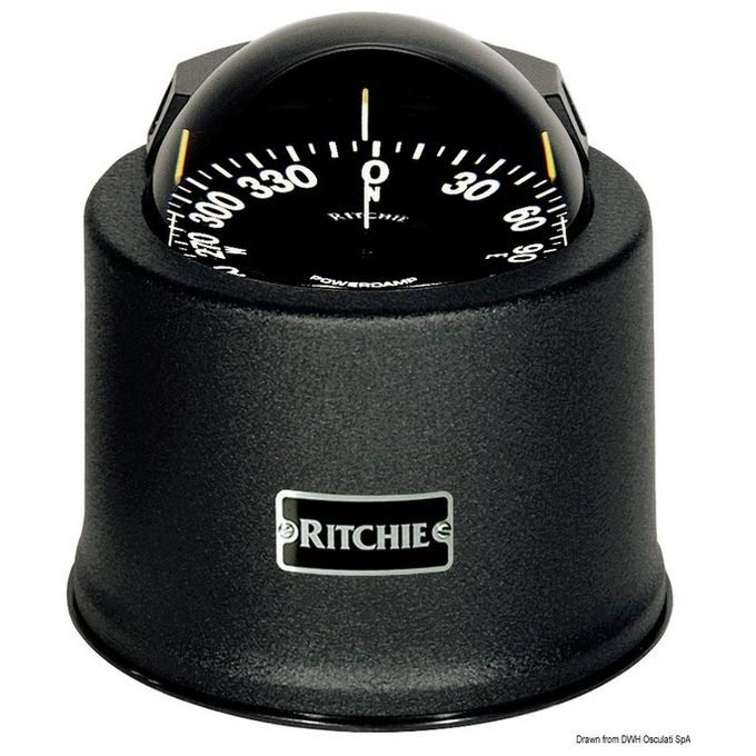 Ritchie navigation Bussola Ritchie Globemaster 5'' chiesuola nera-nera