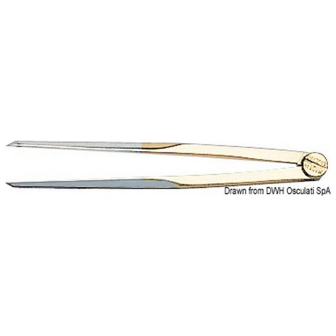 Compasso ottone 145 mm corto 26.141.60
