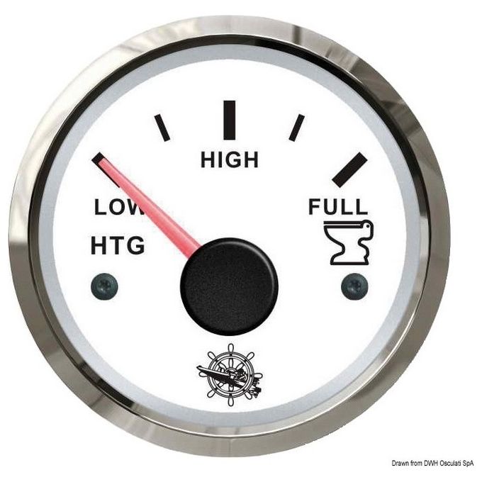 Indicatore acque nere 10-180 Ohm bianco-lucida 27.322.05