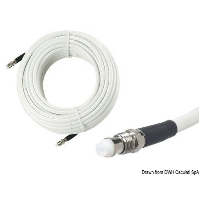 Glomex Cavo RG8X da 6 metri per Elettronica Nautica