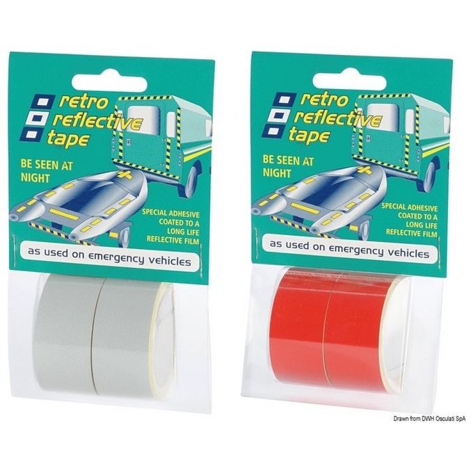 PSP Marine Tapes Nastro autoadesivo riflettente bianco 2,5 m
