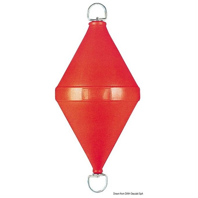 Gavitello bicono 320 x 800 mm rosso 33.168.01RO