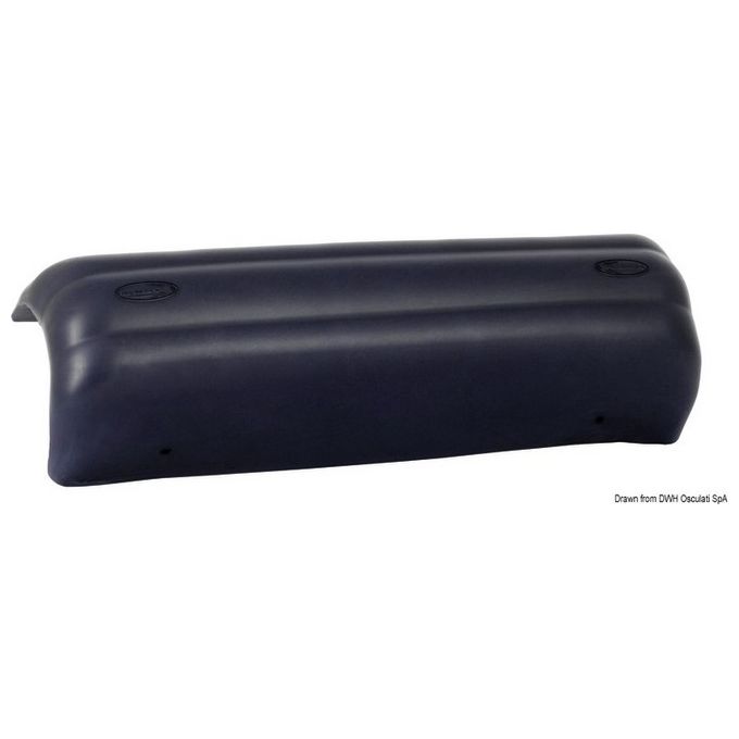 Parabordo prua-plancetta 610 mm blu 33.502.11