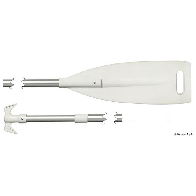 Pagaia telescopica con gancio 90-160 cm 34.459.20