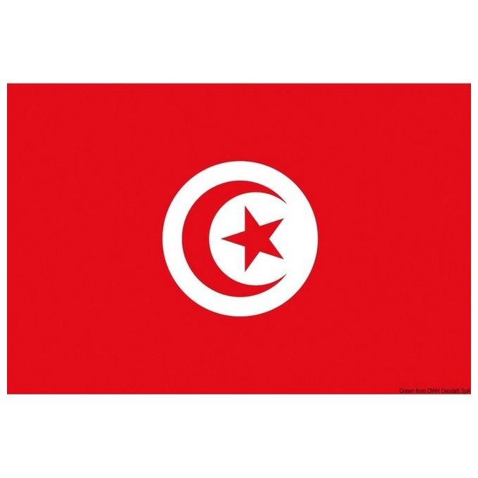 Bandiera Tunisia 40 x 60 cm 35.438.03