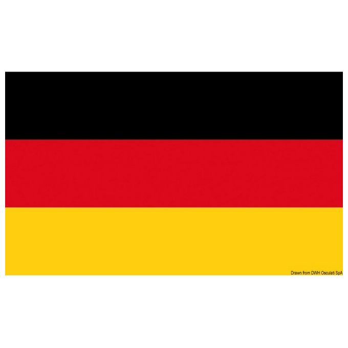 Bandiera Germania 70 x 100 cm 35.454.05