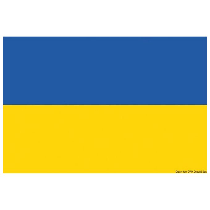 Bandiera Ucraina 20 x 30 cm 35.462.01