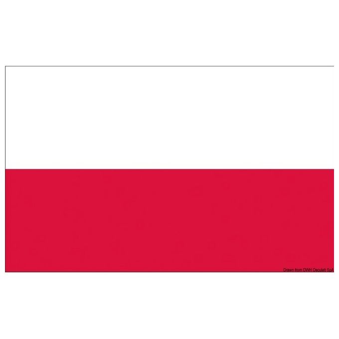 Bandiera Polonia 40 x 60 cm 35.463.03