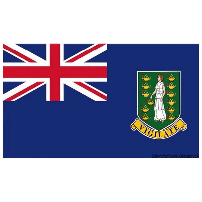Bandiera Isole Vergini Britanniche nazionale 30x45 35.467.02