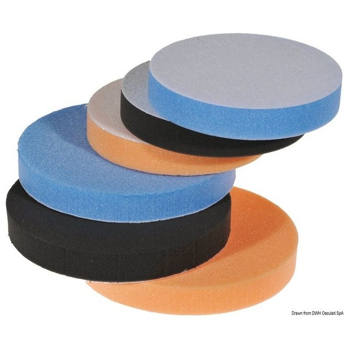 Yachticon Cuscinetto morbido per pulizia diametro 180x25 mm