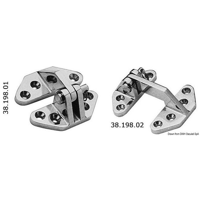 Cerniera per boccaporti 67x73 38.198.01