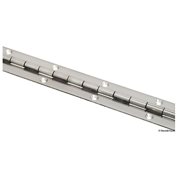 Cerniera inox barra 2 mt. Svasata 38.998.02