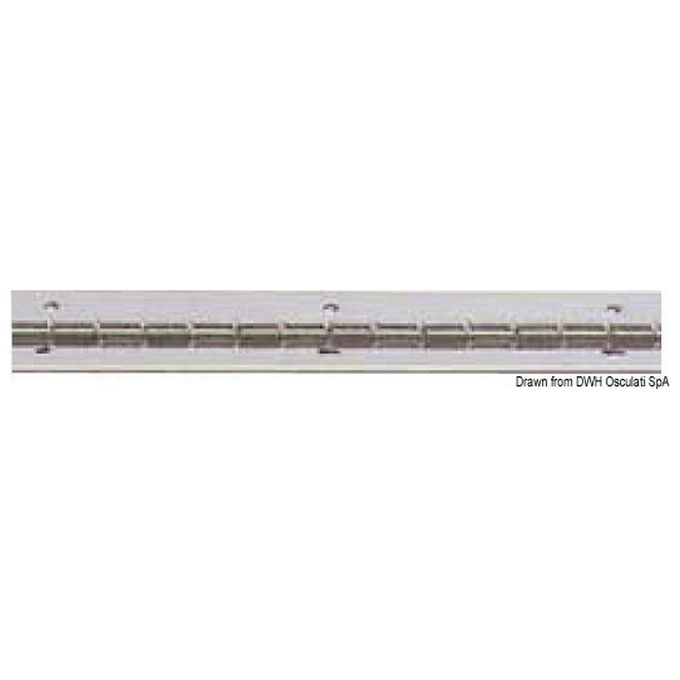 Cerniera inox barre x 2 mt. 38.999.02