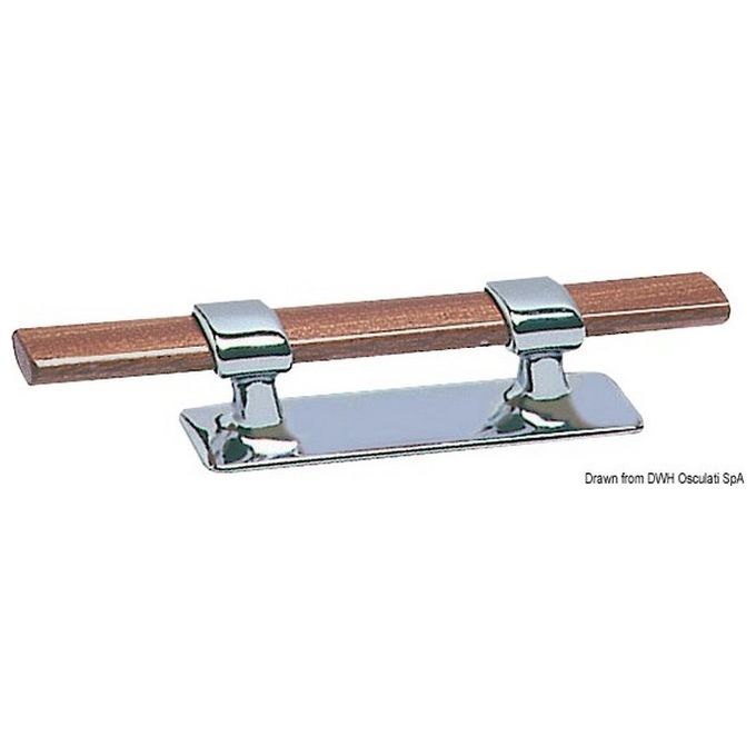 Bitta ottone cromato e legno mm 210 40.115.21