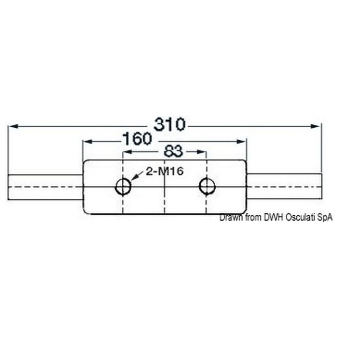 Bitta inox Nordik 310 mm 40.137.04