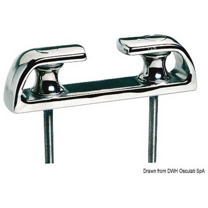 Passacavo a rulli inox 260 mm 40.206.00