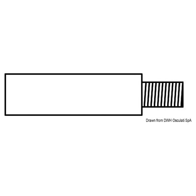 Barretta zinco mm 30x82 43.228.50
