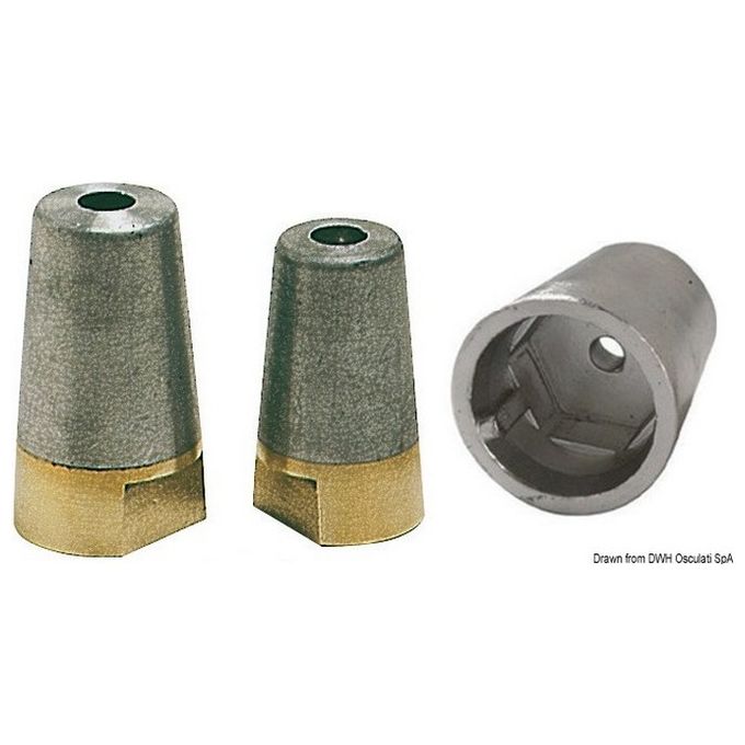 Dado + anodo Radice 50 mm 43.251.06