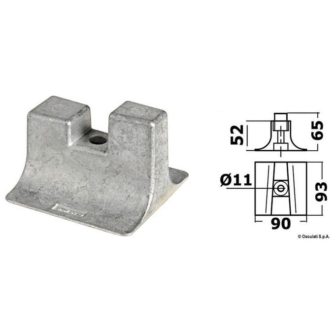Anodo alluminio Yamaha 300-350 HP 43.252.98