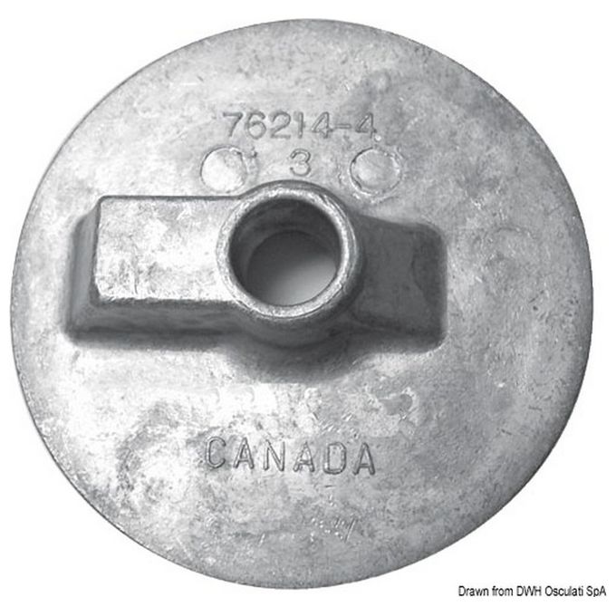 Anodo pinna piatta Bravo 43.423.01