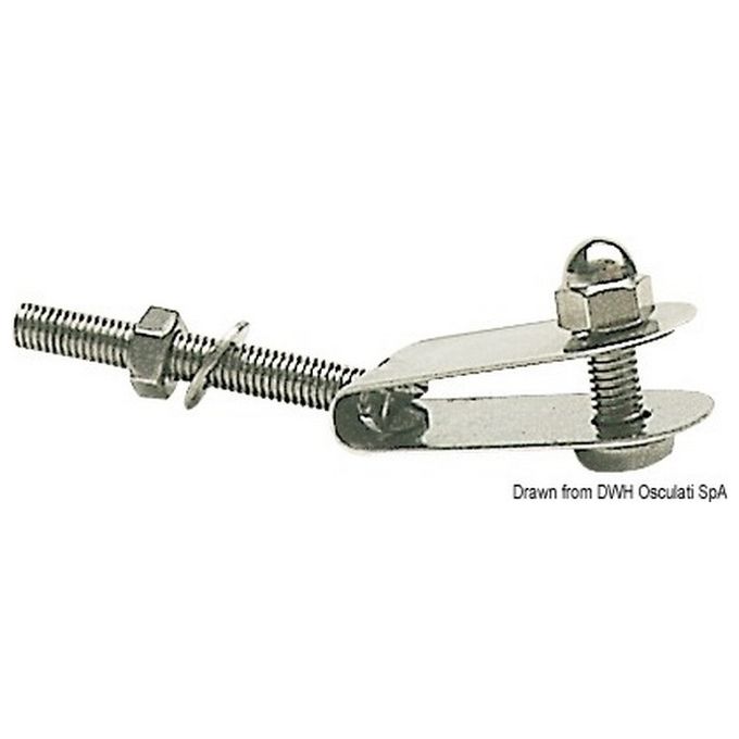 Gancetto inox per parabrezza 44.473.00