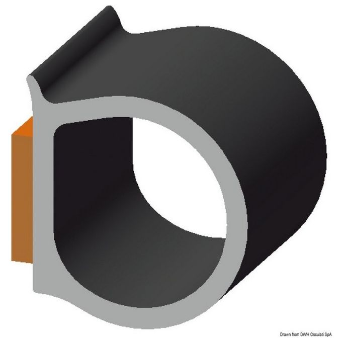 Profilo autoadesivo 11,4 x 10,3 mm 44.490.01