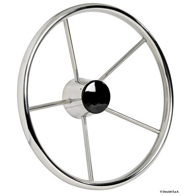 Volante inox 5 razze 380 mm 45.165.37