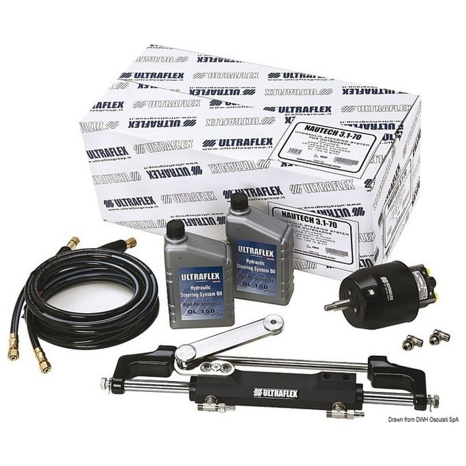 Ultraflex Timoneria Nautech 3 max 300 HP cilindro OBF-2