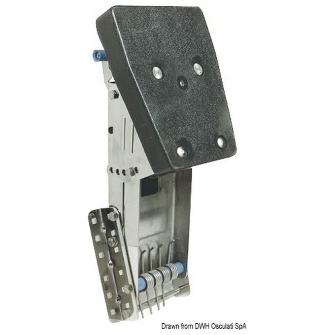 Supporto motore inox ''Mega'' 47.376.28