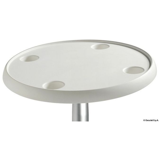 Tavolo tondo 610 mm bianco 48.417.50