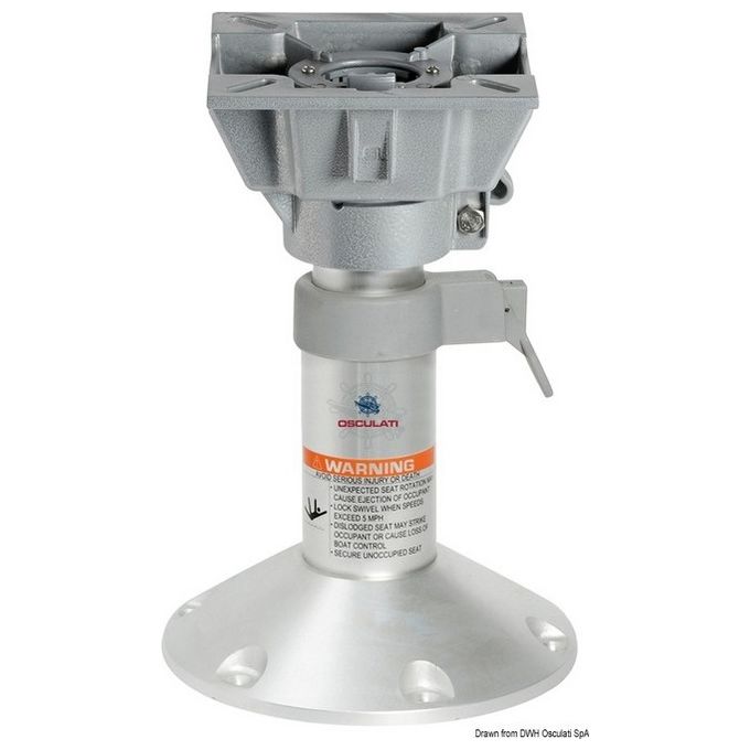 Base e colonna + supporto sedile h. 280-380 48.709.98
