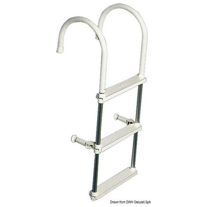 Scaletta lega leggera 5 gradini 49.529.05