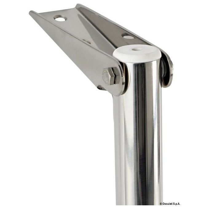 Scaletta inox telescopica larga 5 gradini 49.540.05