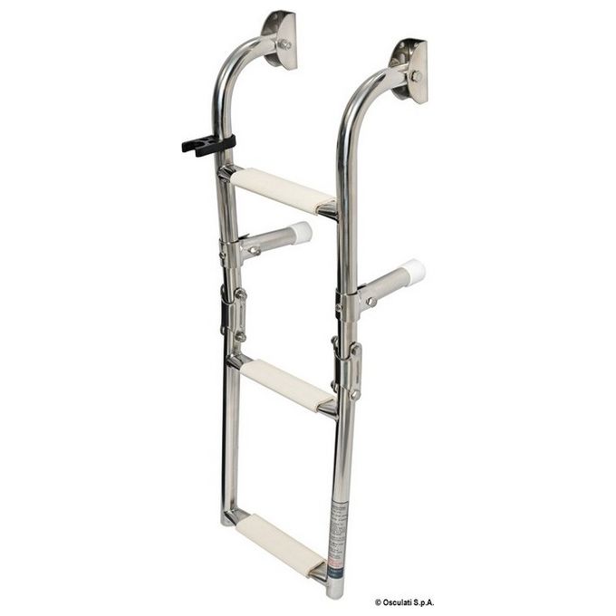 Scaletta inox 3 gradini stretta 49.572.33