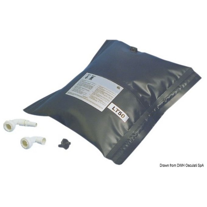 Serbatoio flessibile acque nere-grigie 50 lt 50.146.01
